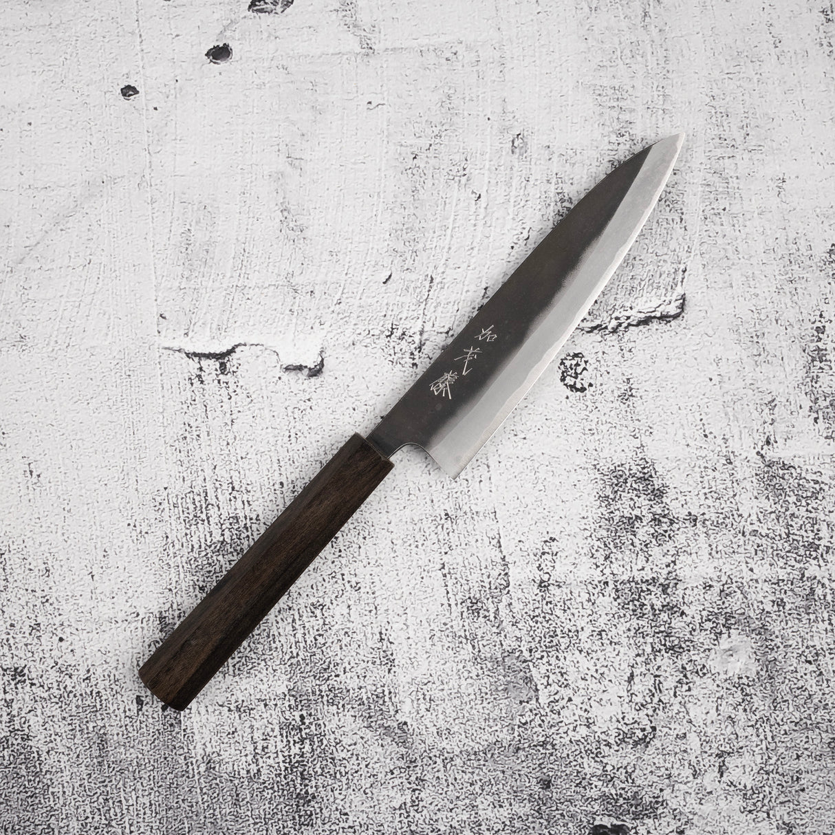 Shiro Kamo AS Kurouchi Petty 150mm 黑檀木