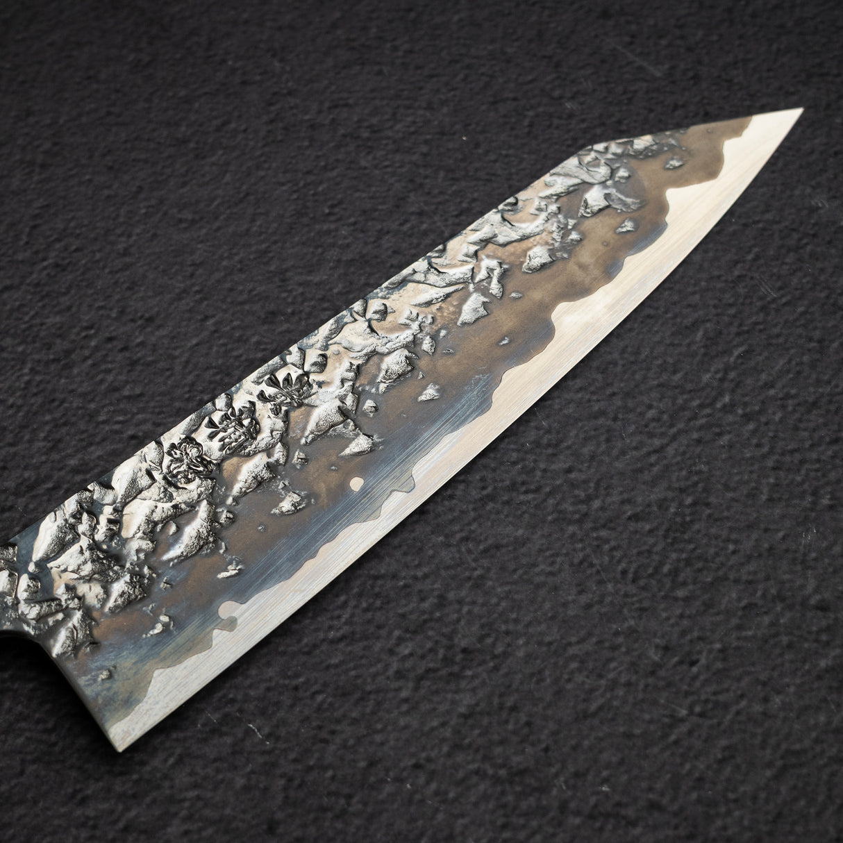 Kisuke x Xinguo ATS34 K tip Gyuto Tsuchime Mirror Kasumi 210mm w Knife Guard