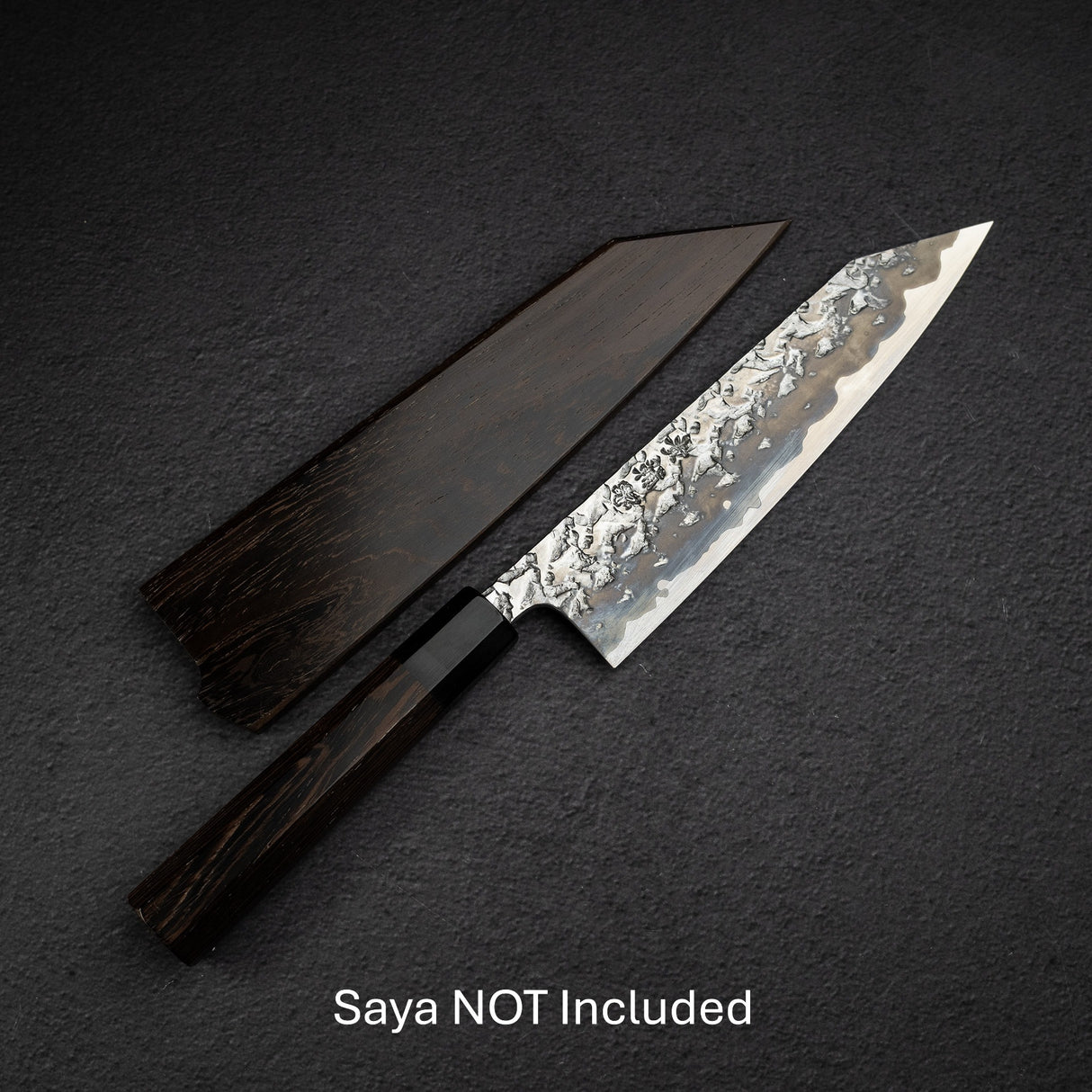 Kisuke x Xinguo ATS34 K tip Gyuto Tsuchime Mirror Kasumi 210mm w Knife Guard