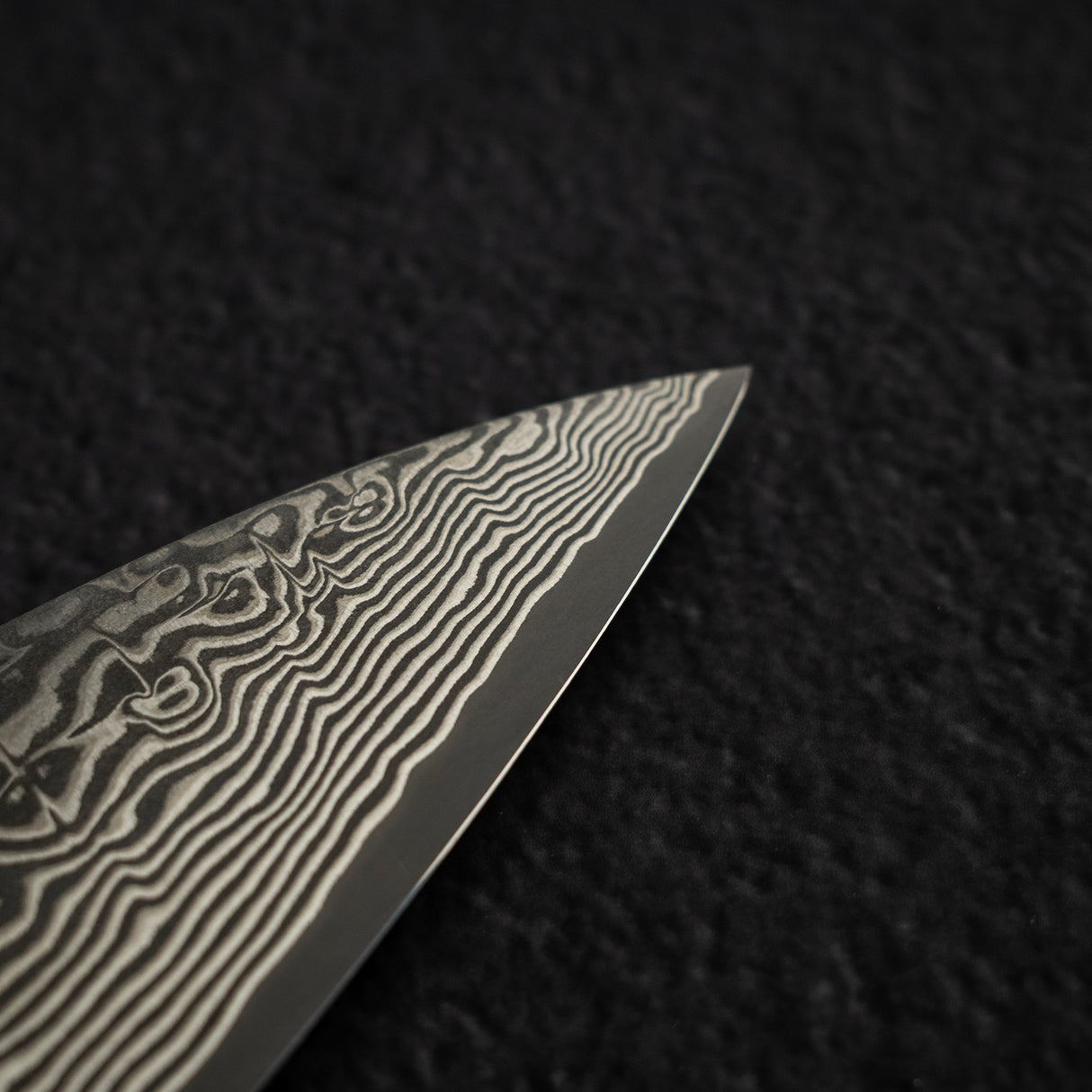 Takeshi Saji SG2 Kurozome Damascus Gyuto 210mm Ironwood Handle Wenge Saya
