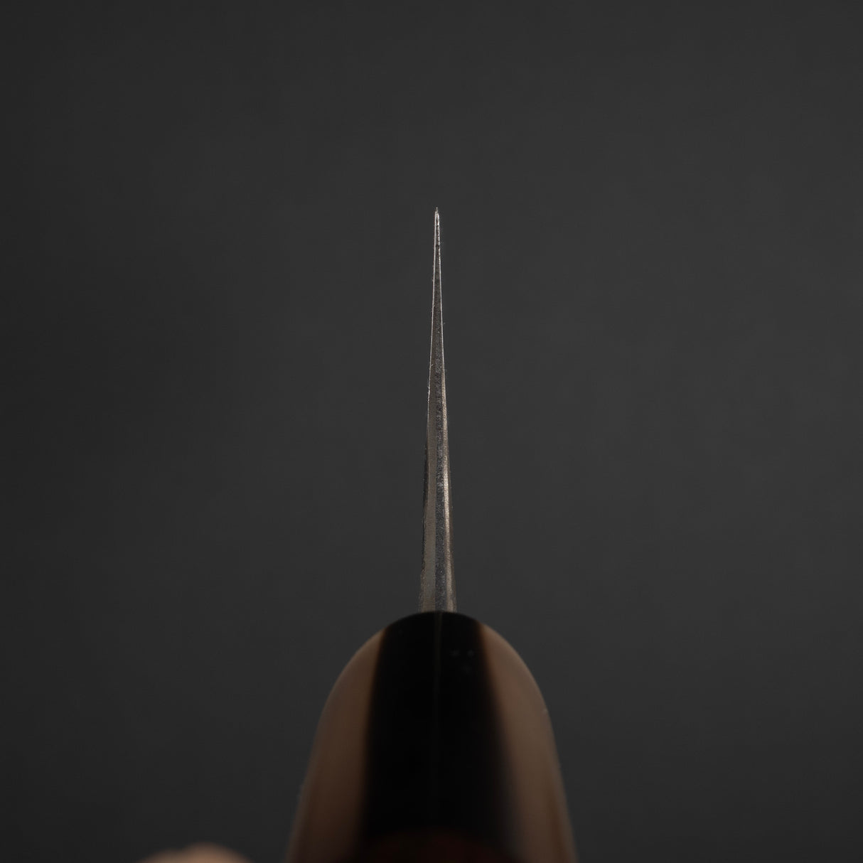 昌景小石 AS 文化刀 175mm,青鋼超級 黑打槌目 K&S 愛心型鐵木手柄