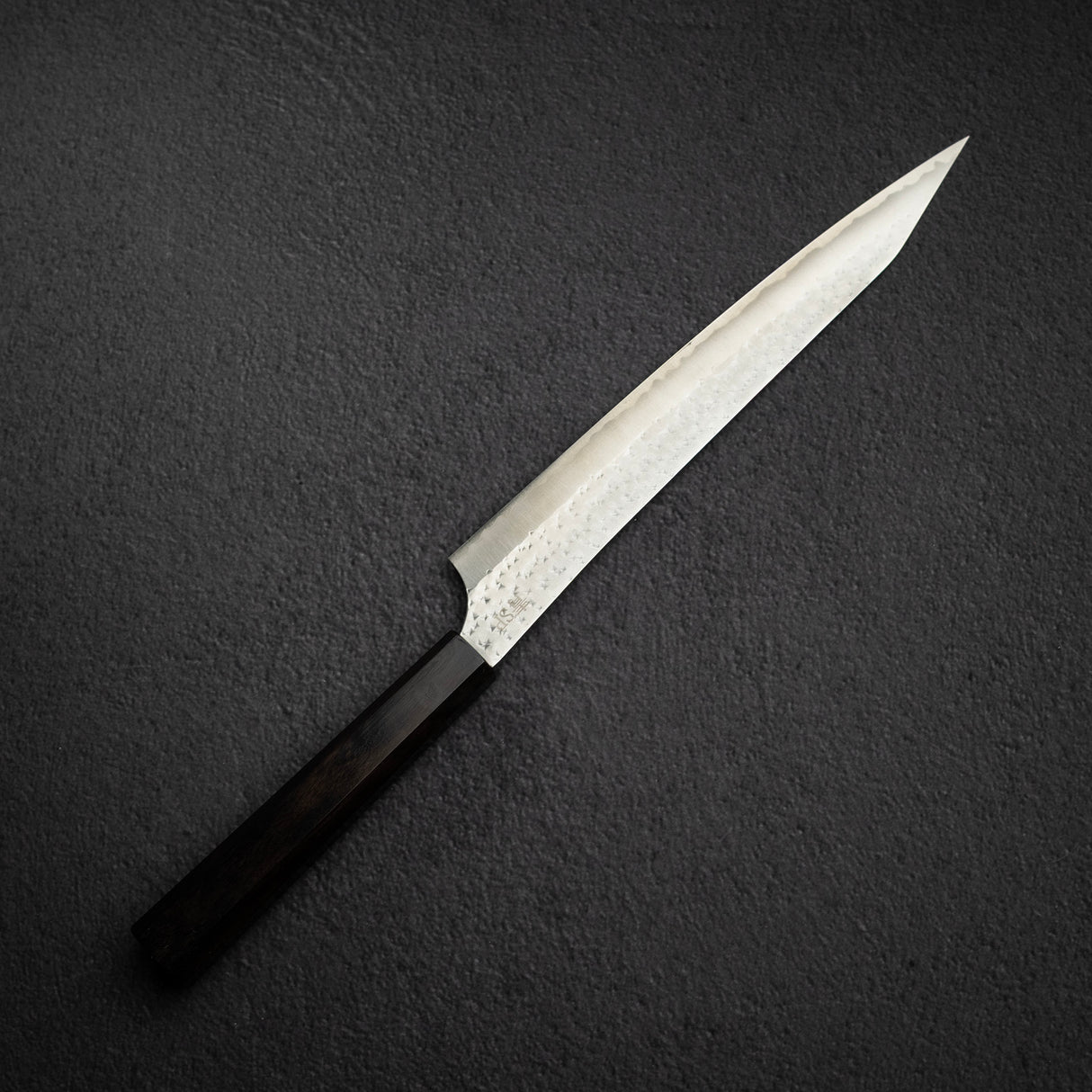 Kurosaki Kokusen Ei AS Sujihiki 240mm Aogami Super Ebony