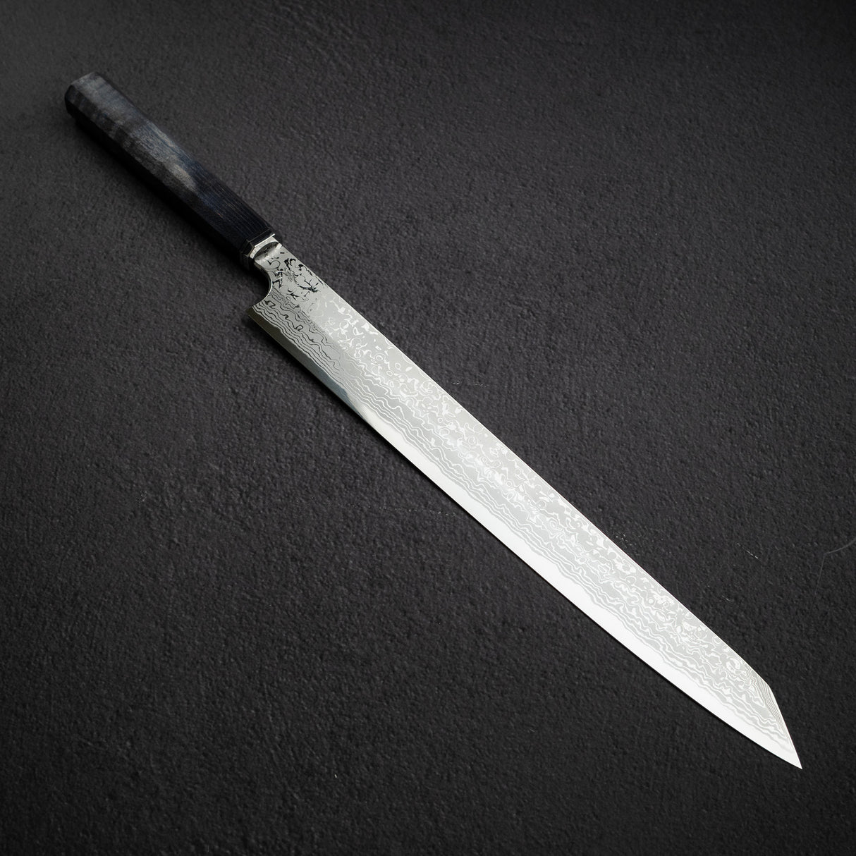 初心 x 弥氏良寬 青鋼二號 大馬士革 切付 柳刃 330mm 庫存品