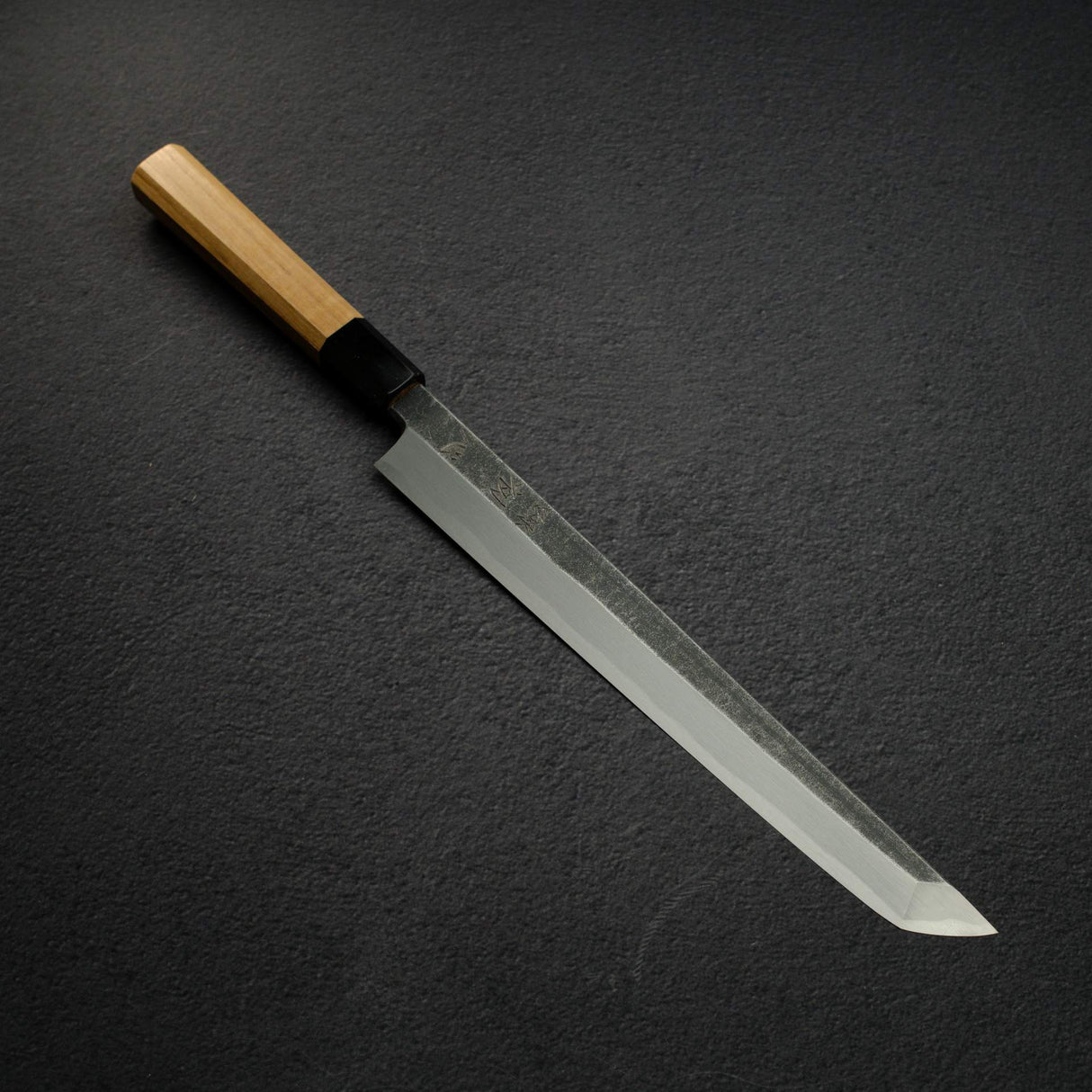 初心 x 明神利器 青鋼二號 黑打 先丸 柳刃 270mm