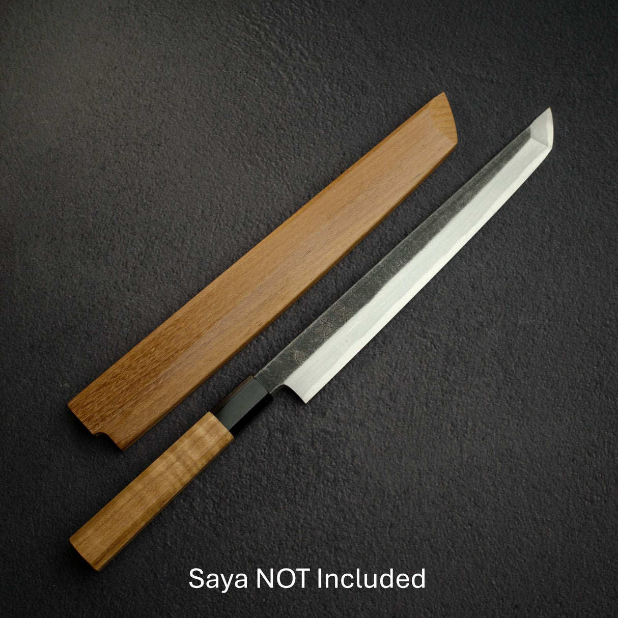 初心 x 明神利器 青鋼二號 黑打 先丸 柳刃 270mm