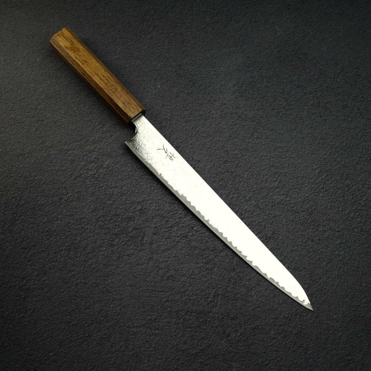 Tsunehisa VG10 Damascus Sujihiki 240mm WA handle