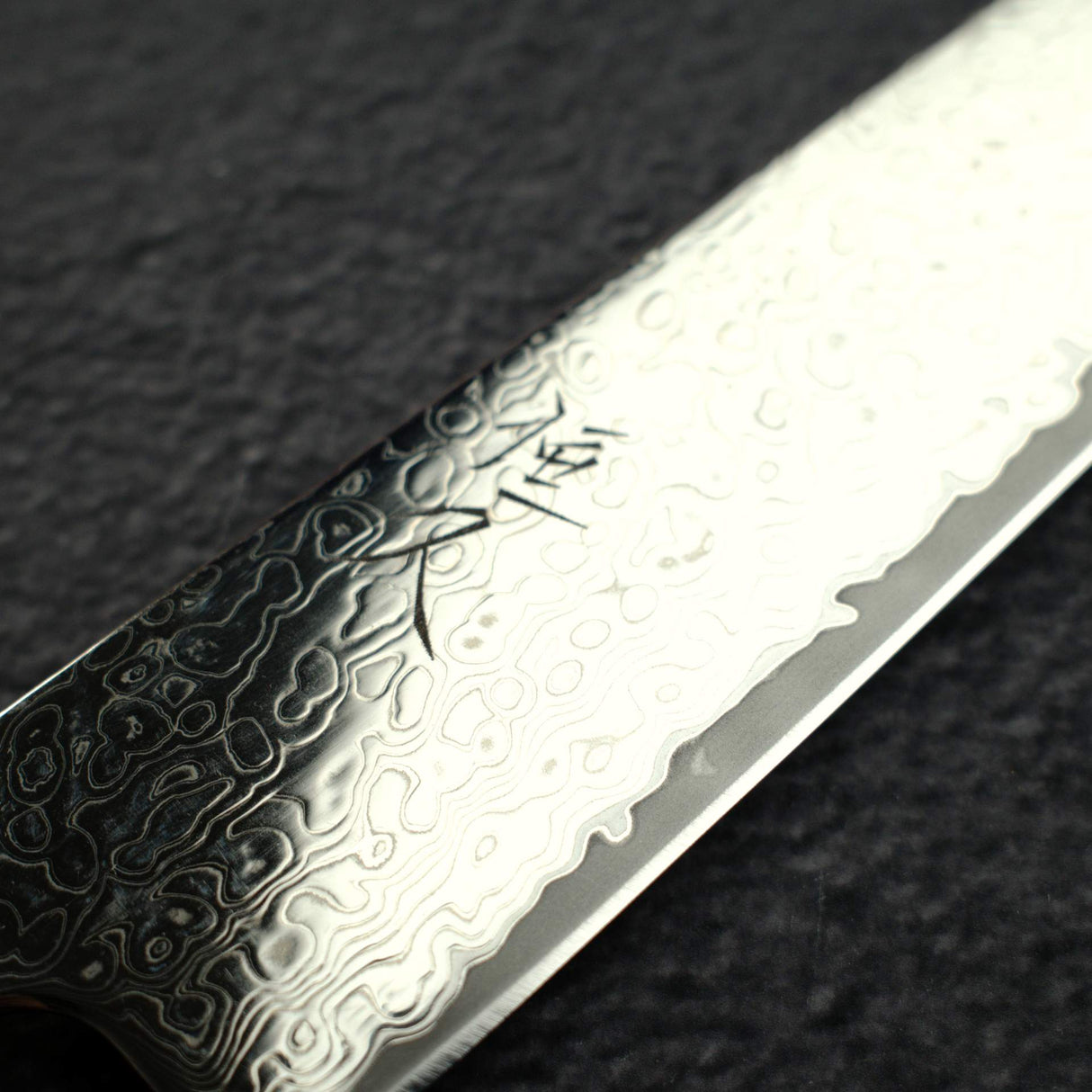 Tsunehisa VG10 Damascus Sujihiki 240mm WA handle