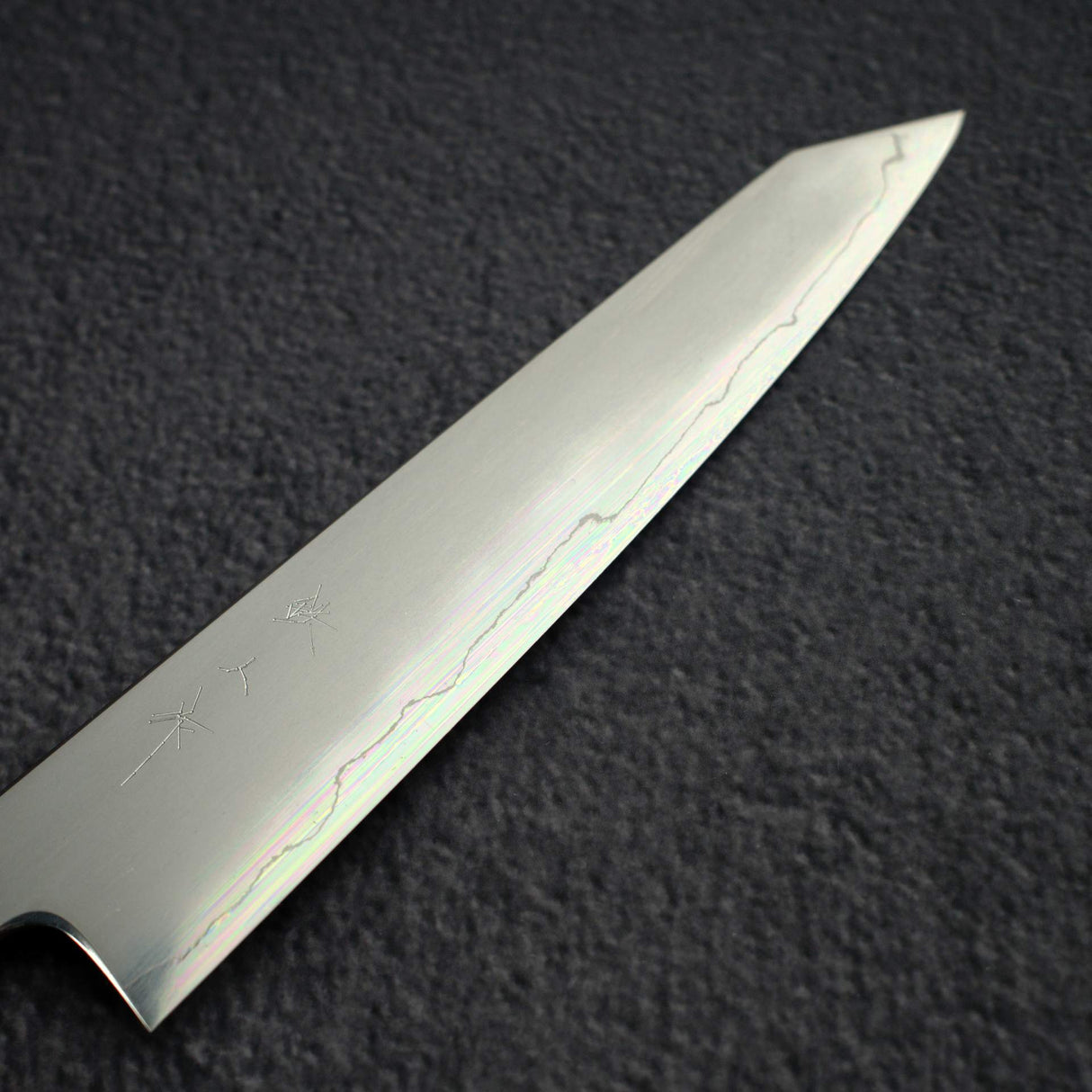 Tetsujin Ginsan Kasumi K tip Petty 165mm Ebony Handle