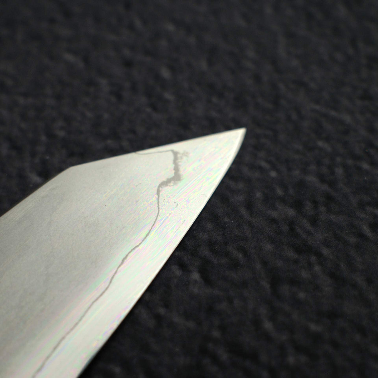 Tetsujin Ginsan Kasumi K tip Petty 165mm Ebony Handle