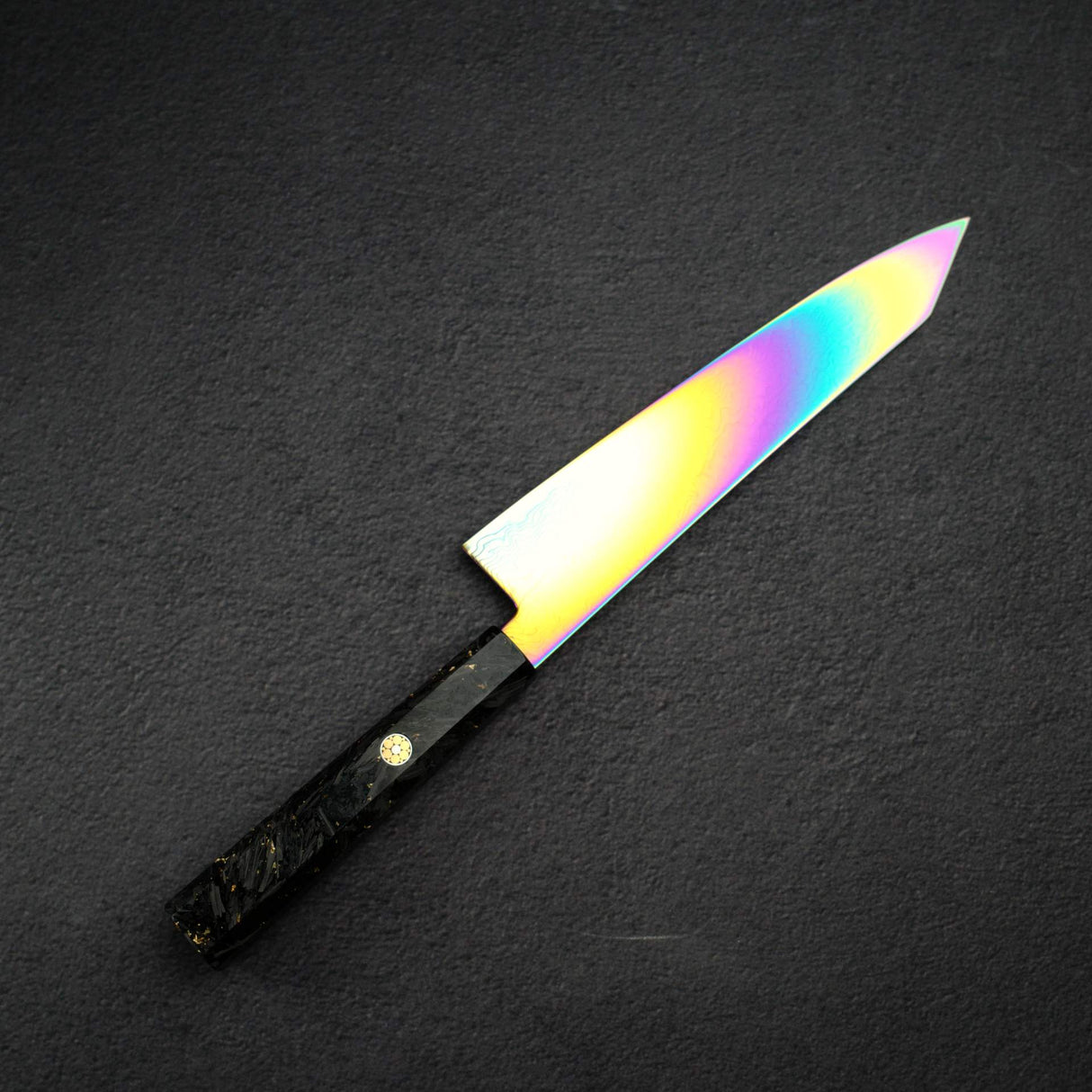 初心 Ryuhyo SG2大馬士革 彩虹 切付牛刀 210mm