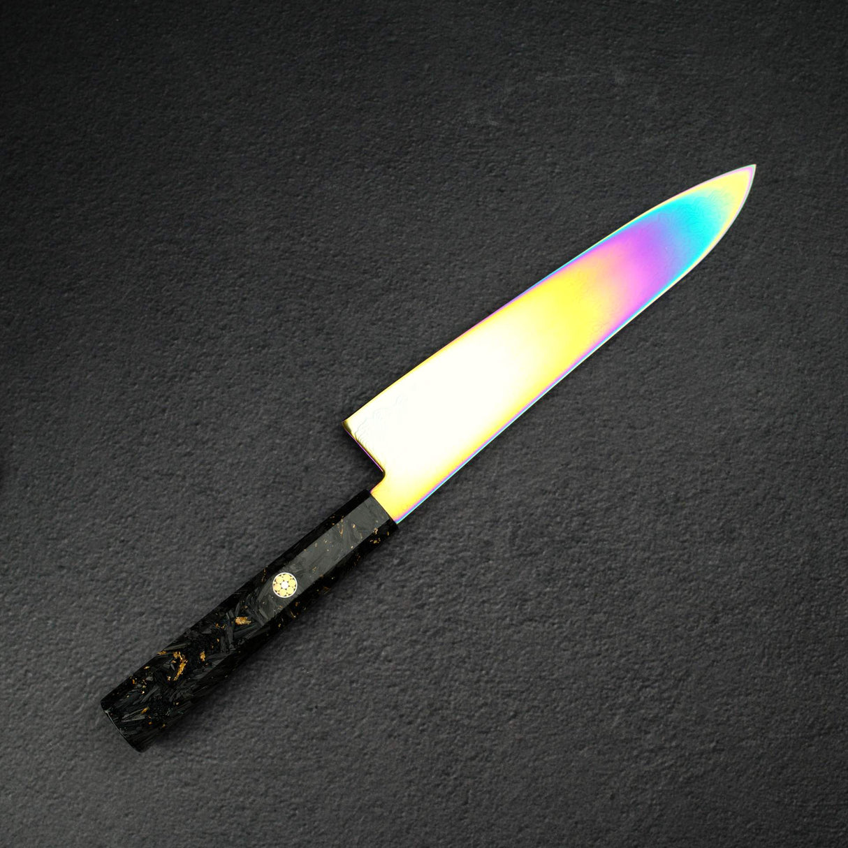 初心 Ryuhyo SG2大馬士革彩虹牛刀 210mm