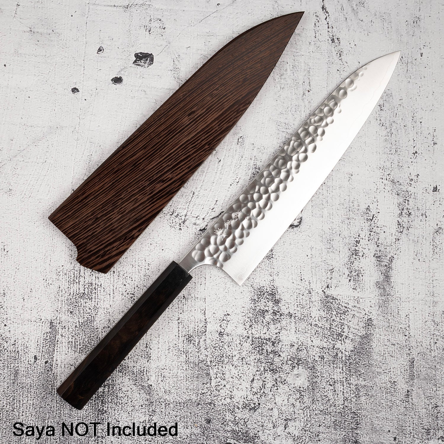 Yoshimi Kato Forged Ginsan Tsuchime Gyuto 240mm