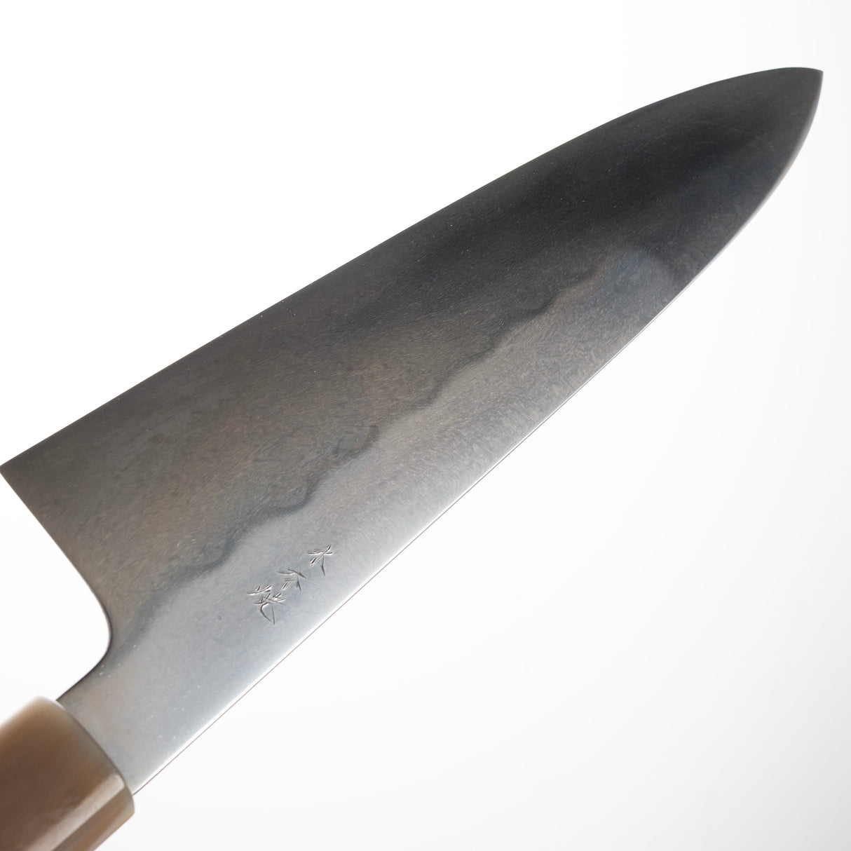 Xinguo ApexUltra Honyaki Gyuto 240mm Heart Shape Ironwood Marble Horn Ferrule Handle