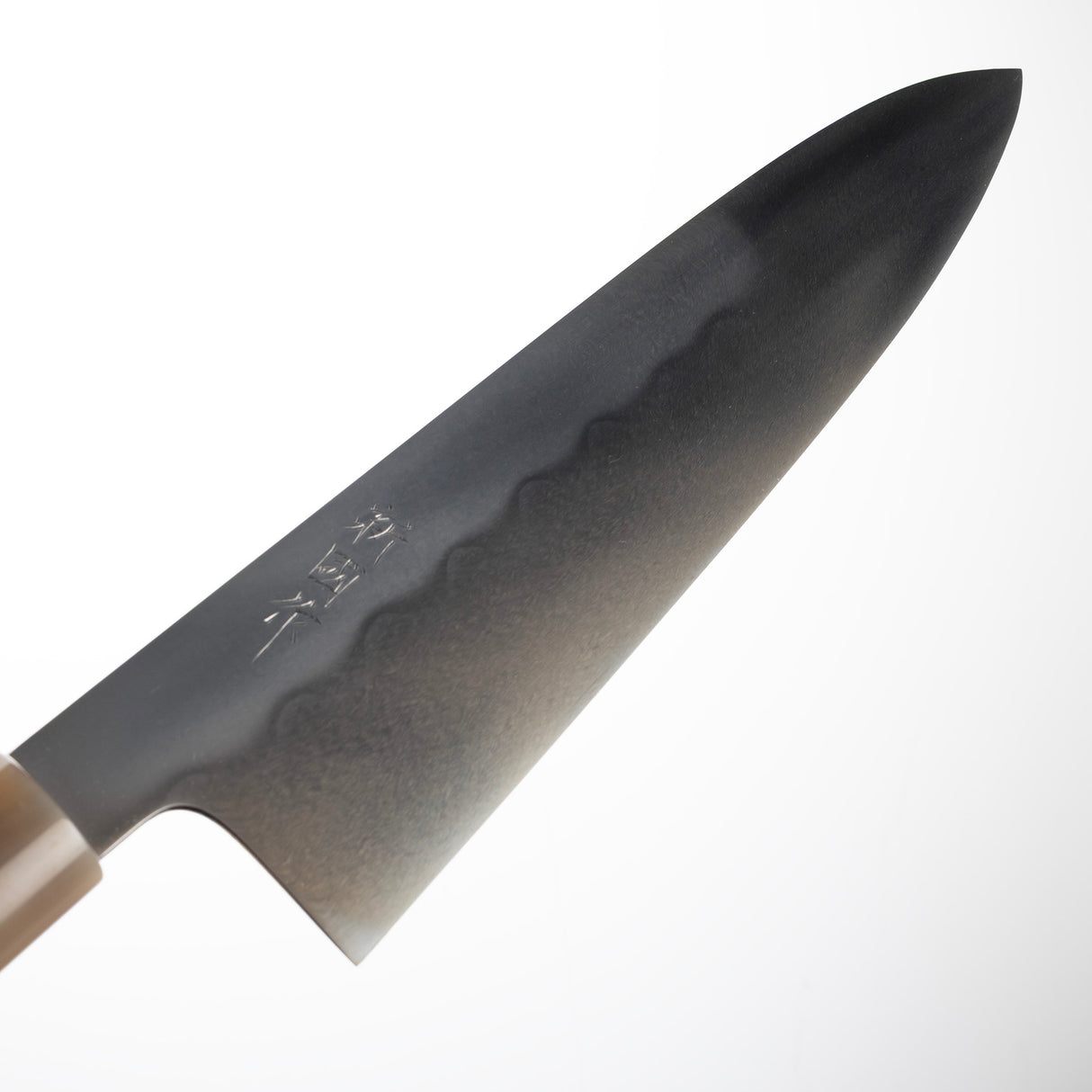 Xinguo ApexUltra Honyaki Gyuto 240mm Heart Shape Ironwood Marble Horn Ferrule Handle