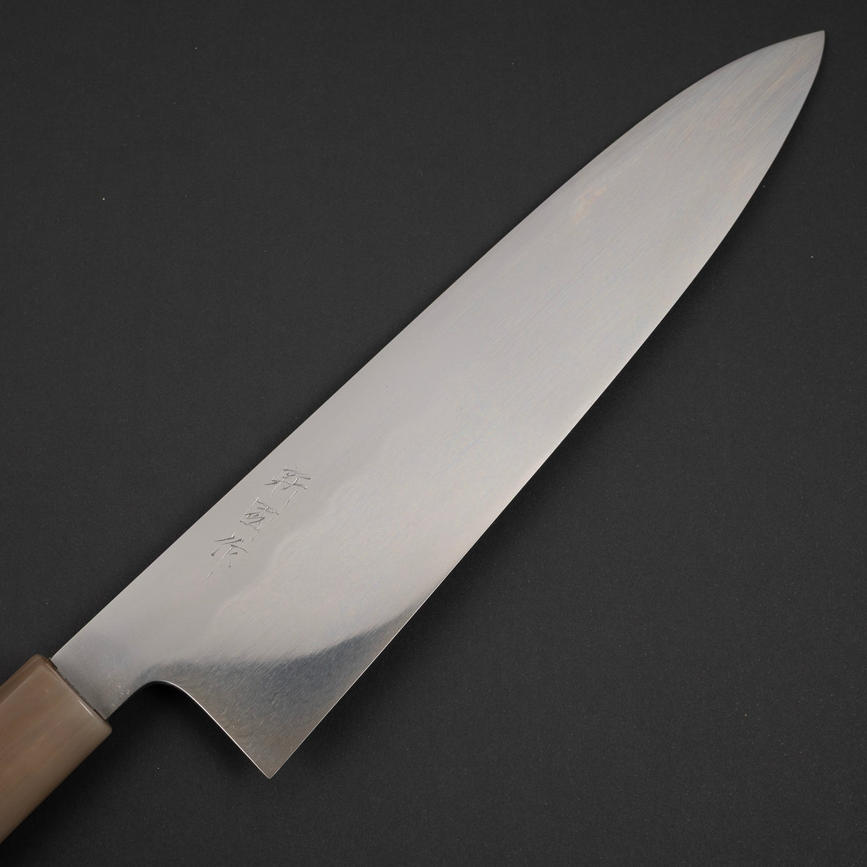 Xinguo ApexUltra Honyaki Gyuto 240mm Heart Shape Ironwood Marble Horn Ferrule Handle