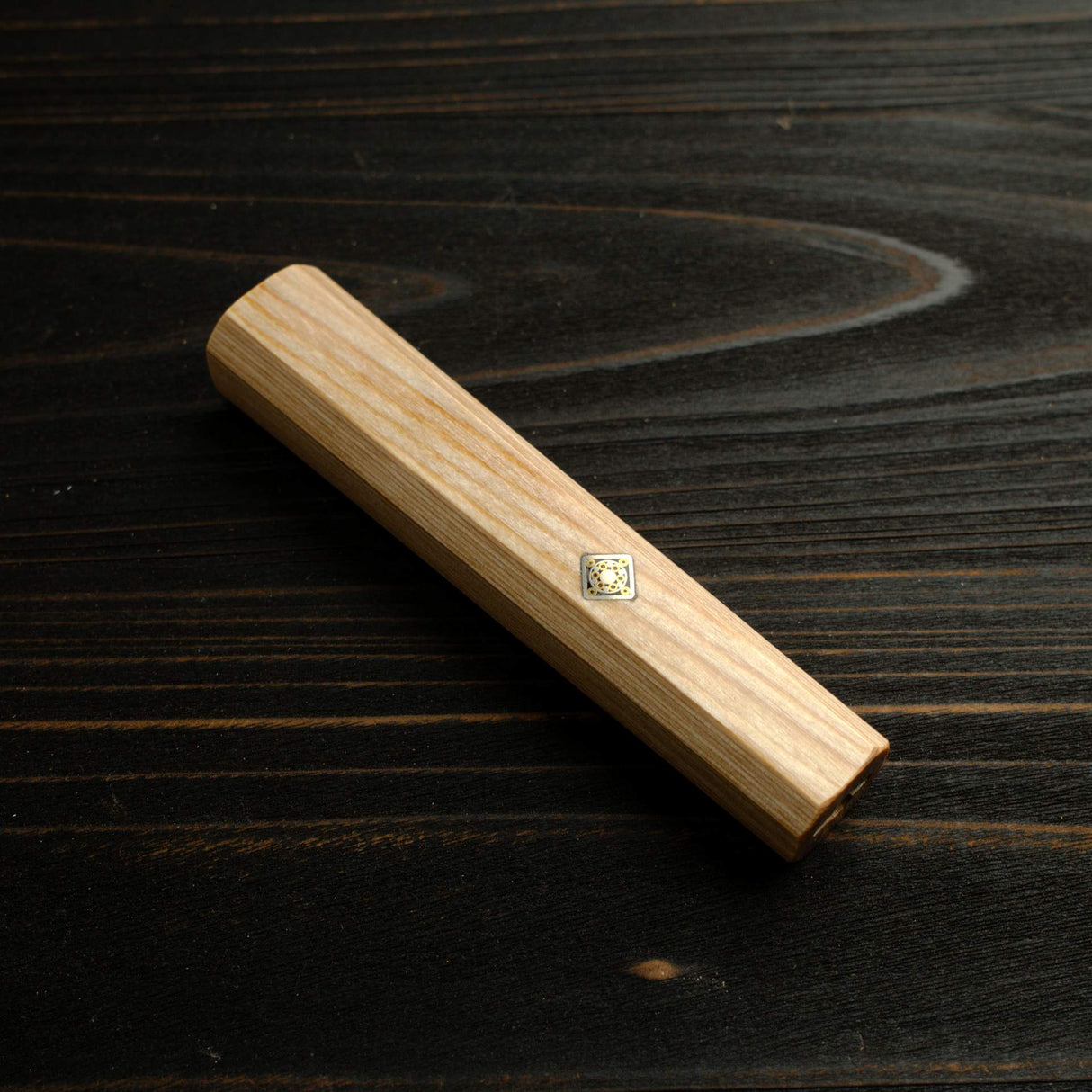 K&S Sample Sale: Octagonal Light Scheme Wood Handle for Gyuto 210mm