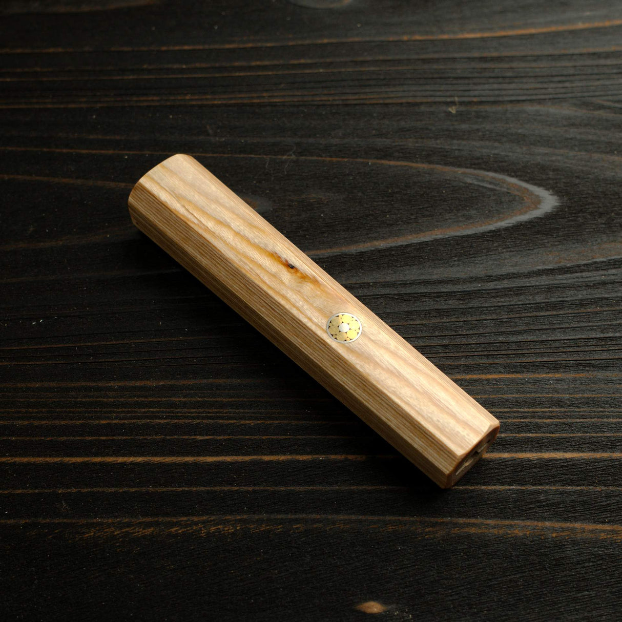 K&S Sample Sale: Octagonal Light Scheme Wood Handle for Gyuto 210mm