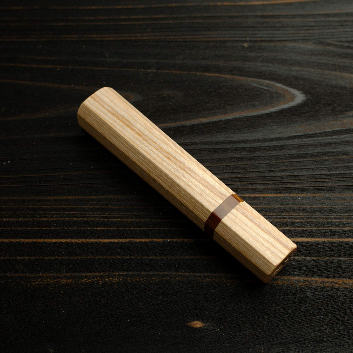 K&S Sample Sale: Octagonal Light Scheme Wood Handle for Gyuto 210mm