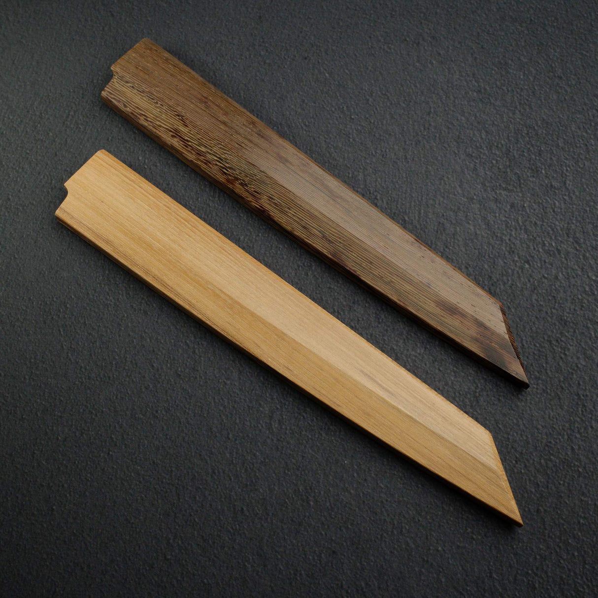 K&S Kritsuke (K-tip) Yanagiba Hardwood Saya, Standard Profile