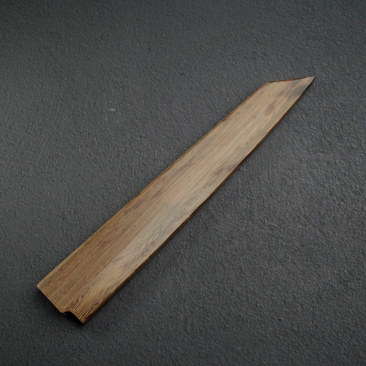 K&S Kritsuke (K-tip) Yanagiba Hardwood Saya, Standard Profile
