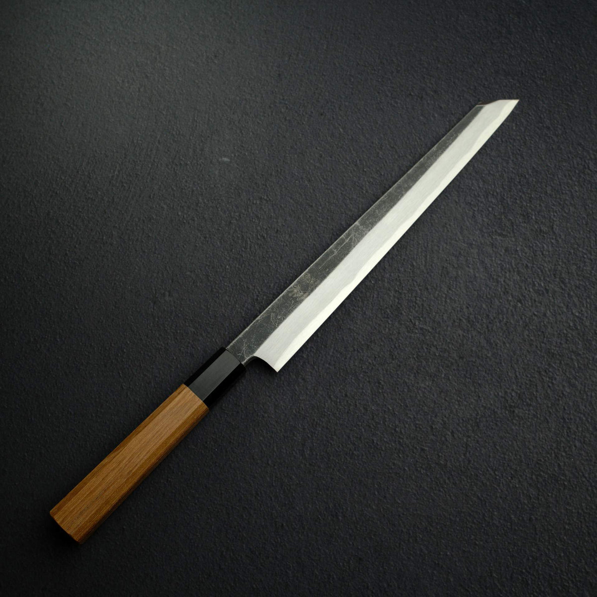 Hatsukokoro x Myojin Shirasagi Blue 2 Kurouchi K-Tip Yanagiba 270mm