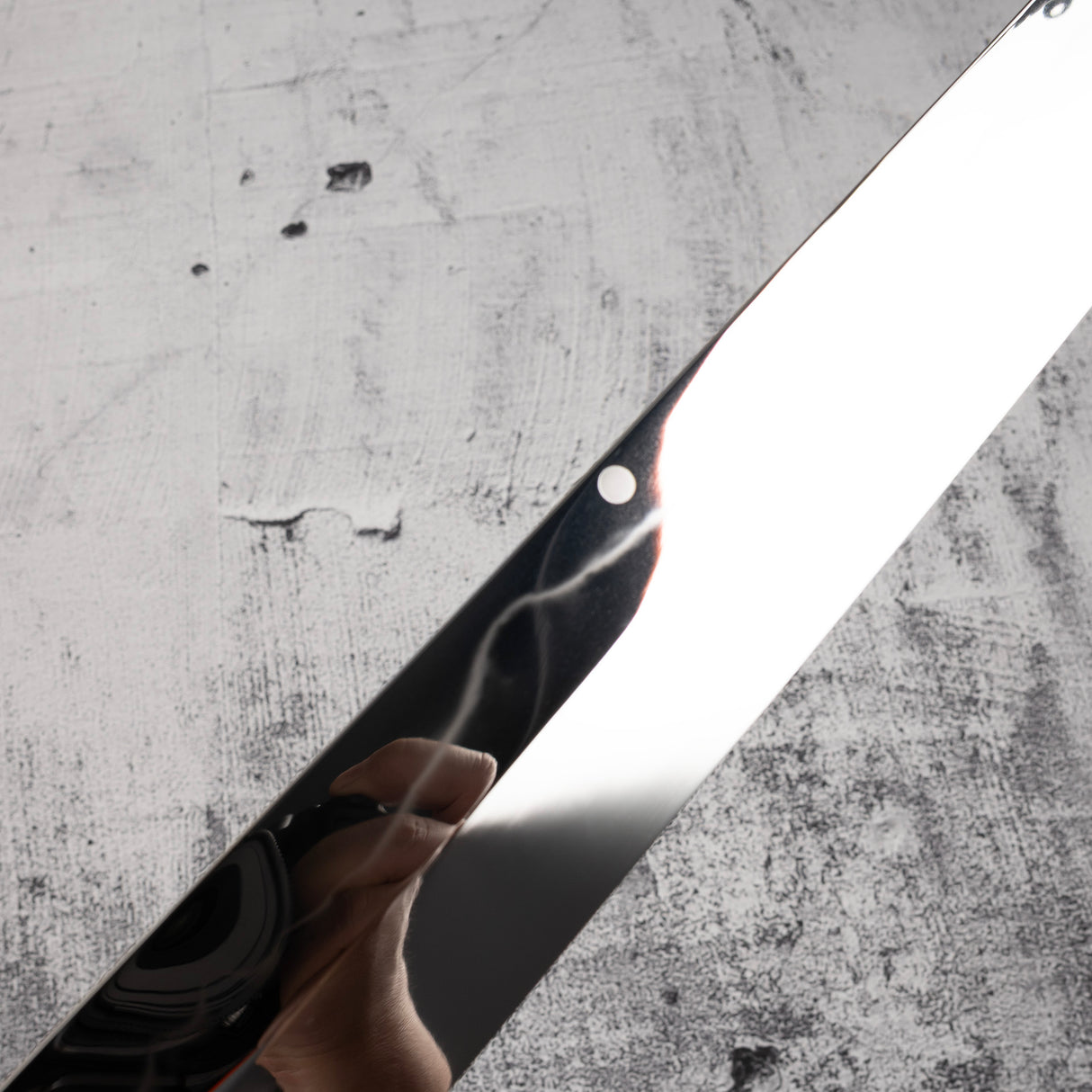 Exotic: Genkai Masakuni (玄海正國) Mizu-Honyaki Maguro Kiri 450mm Mt. Fuji Hamon