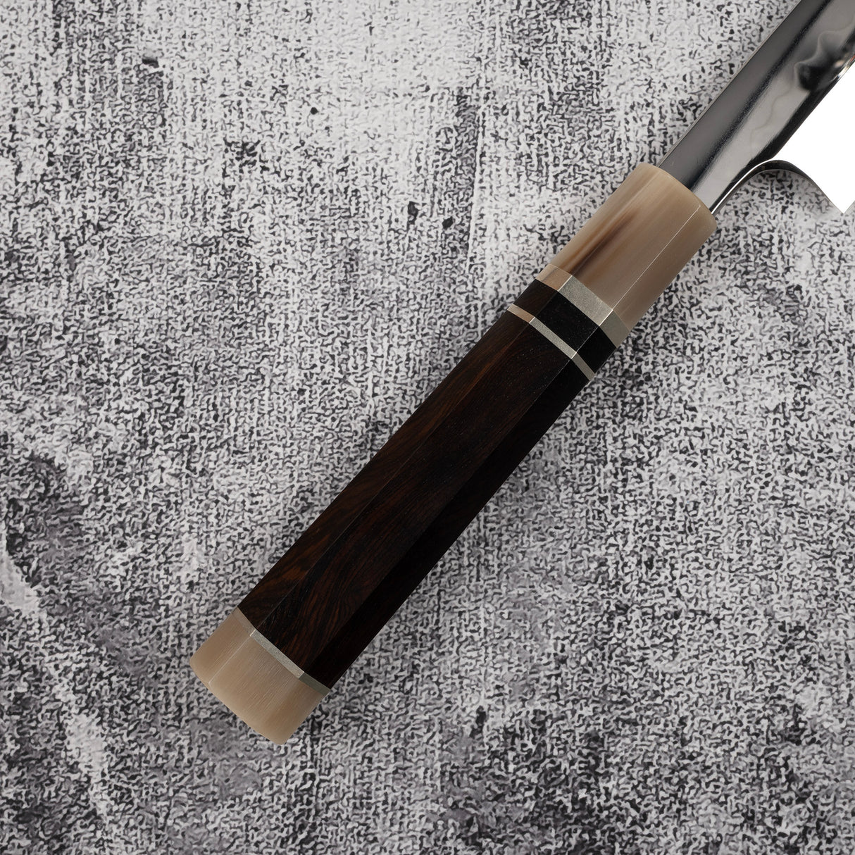 Exotic: Genkai Masakuni (玄海正國) Mizu-Honyaki Maguro Kiri 450mm Mt. Fuji Hamon