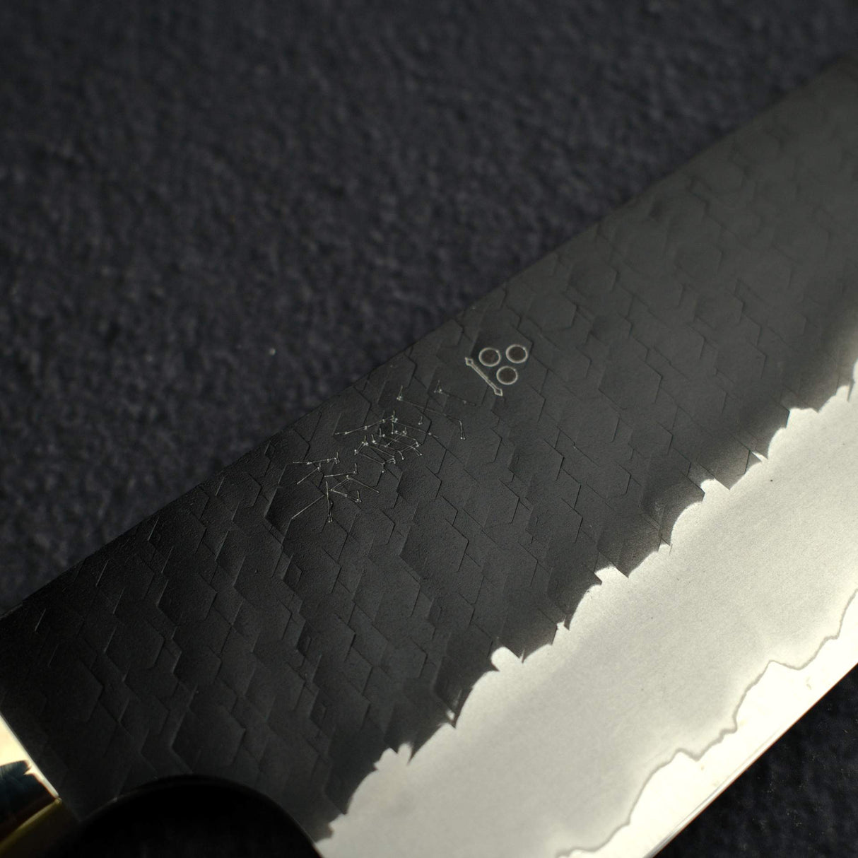 Nigara SG2 Tsuchime K-tip Nakiri 165mm Kurouchi Western Ironwood