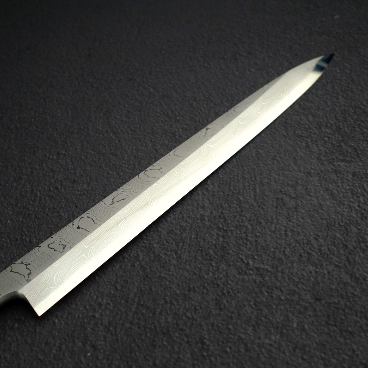 Takahiro Nihei 冰紋 白鋼二號 大馬士革 柳刃 270mm 附刀鞘,Knives and Stones 岩刃社獨家