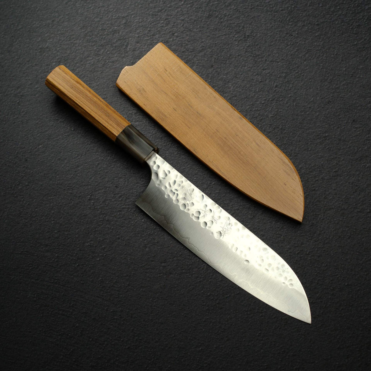 Kurosaki Yūgumo SG2 Tsuchime Santoku Vintage Stock w/ Saya