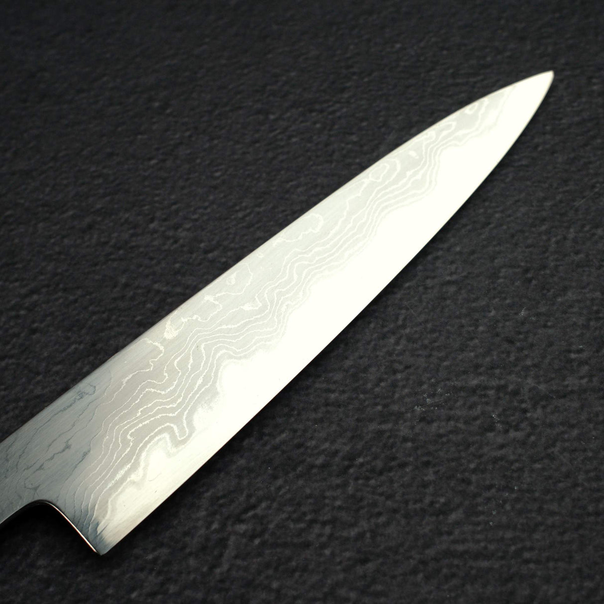 初心 木漏日 青鋼一號 大馬士革 小刀 150mm 帶護手 無刻字