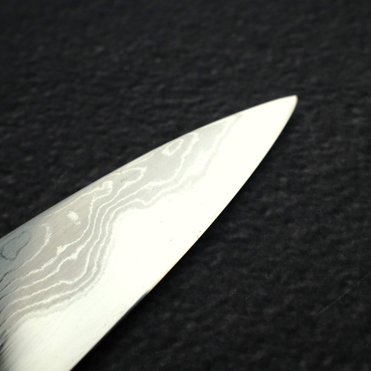 初心 木漏日 青鋼一號 大馬士革 小刀 150mm 帶護手 無刻字
