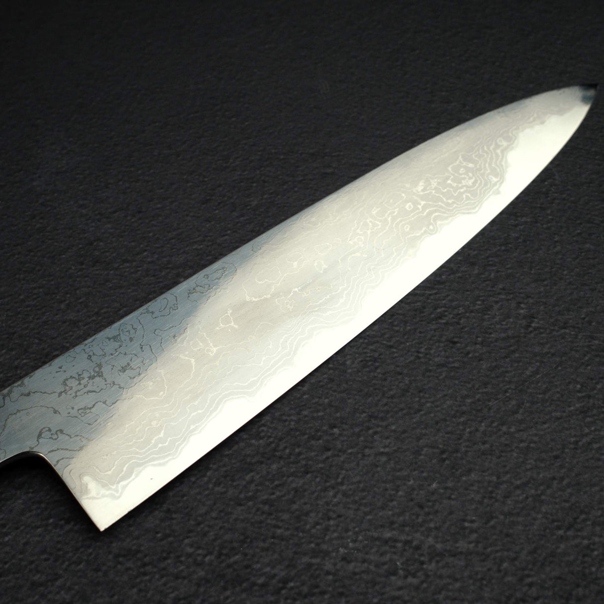 初心 木漏日 青鋼二號 大馬士革 牛刀 240mm 附刀鞘 無刻字