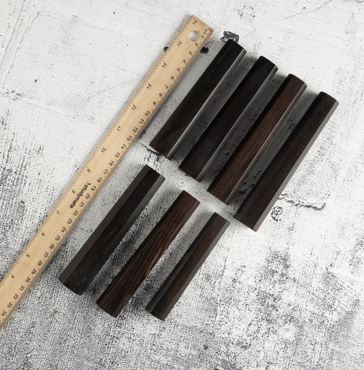 Ebony Mono Octagonal WA Handle