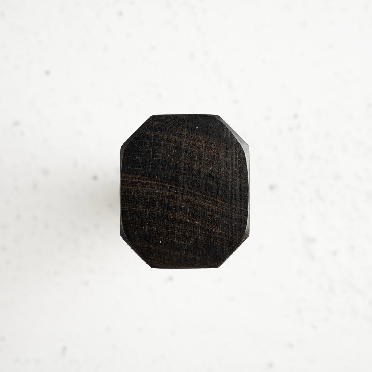 Ebony Octagonal Black Chacate WA Handle