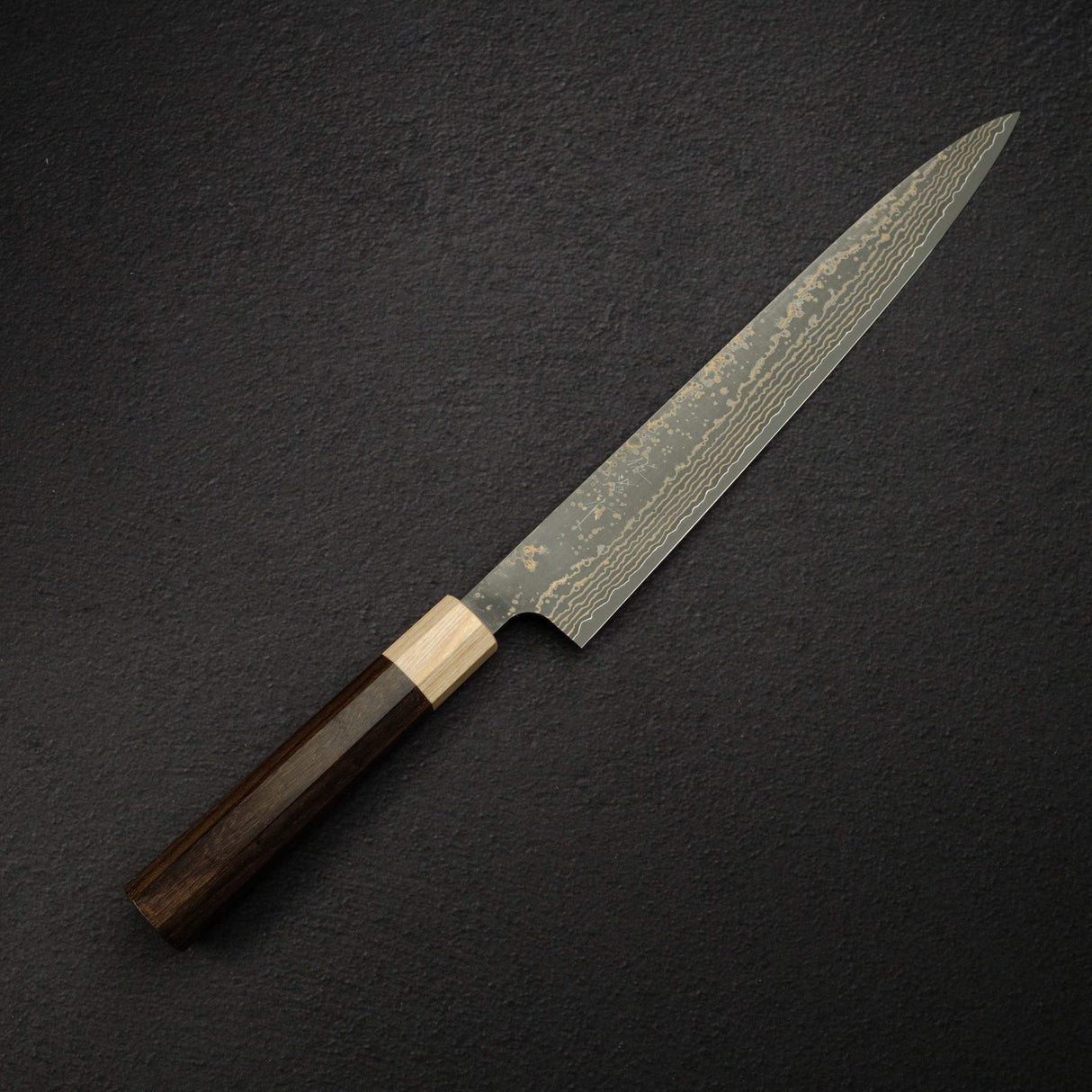 Takeshi Saji VG10 Gold Damascus Sujihiki 270mm