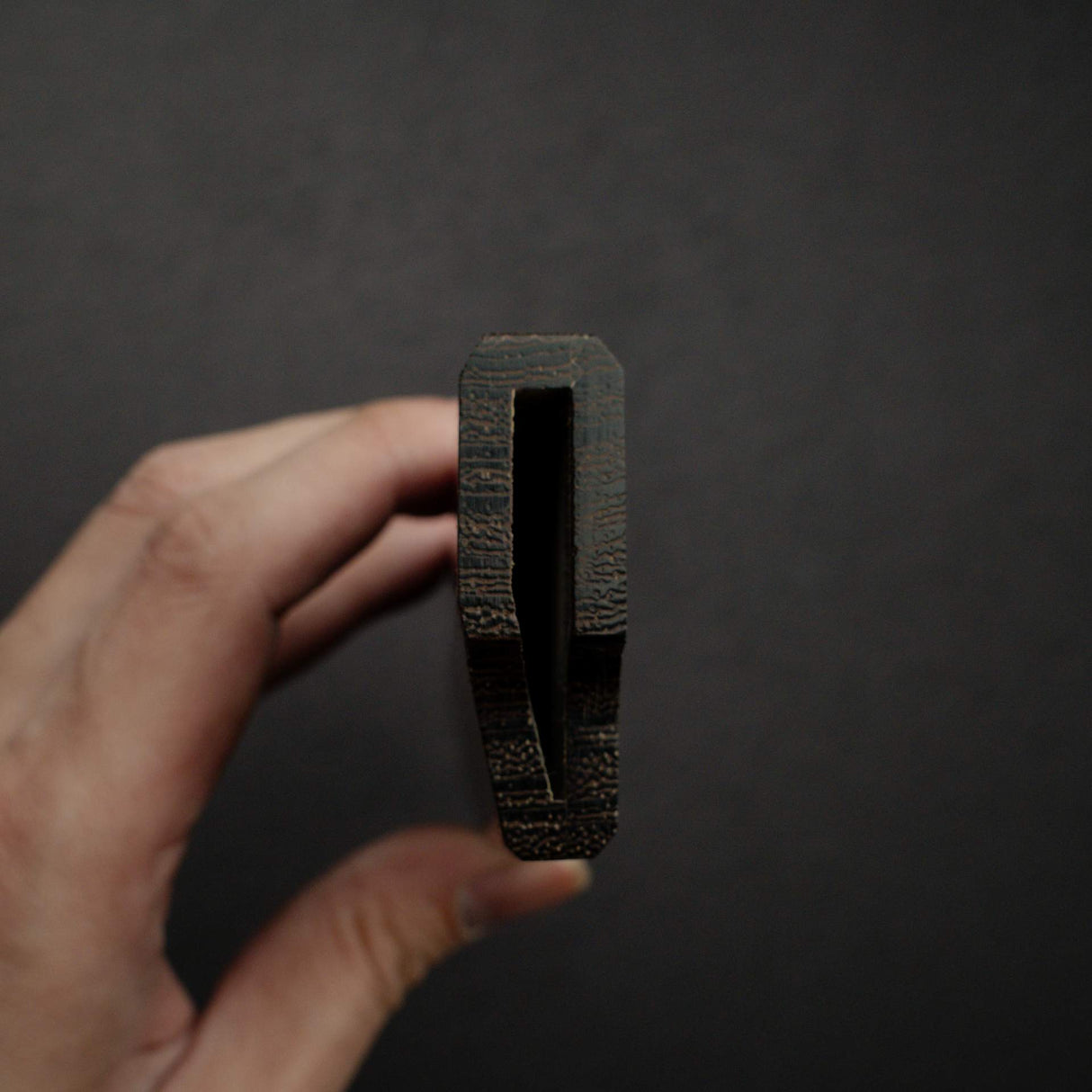 K&S Sakimaru Takobiki Hardwood Saya, Left Handed Standard Profile