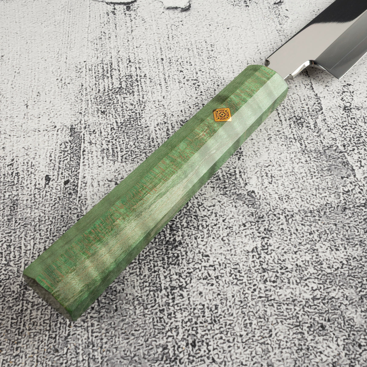 Exotic: Yoshikazu Ikeda White #1 Mizu-Honyaki Sakimaru Takohiki 330mm Fujisan Hamon