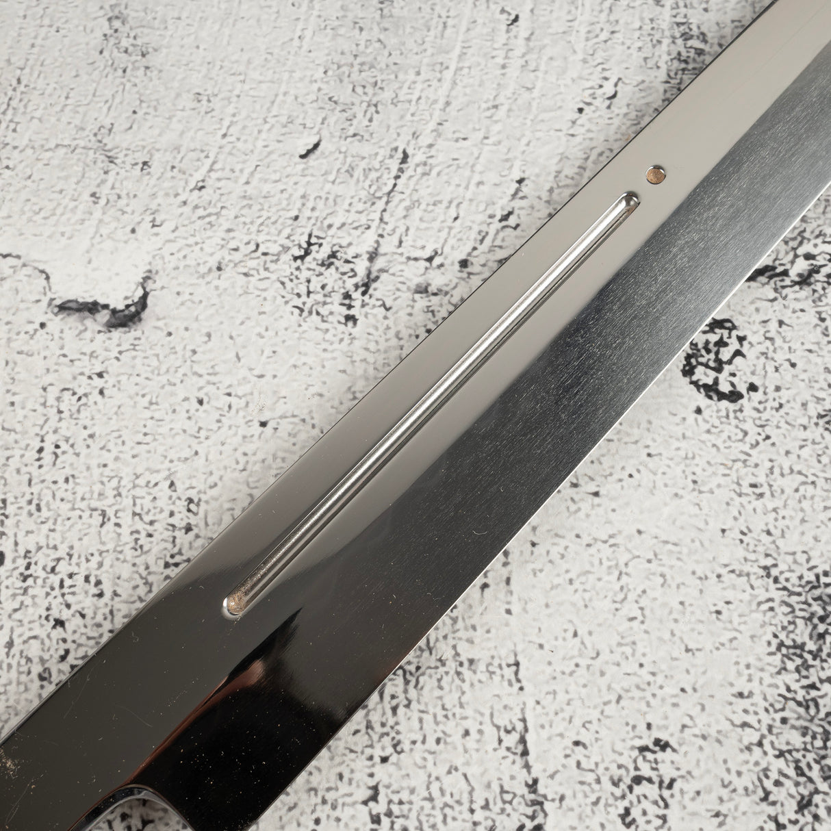 Exotic: Yoshikazu Ikeda Blue #1 Mizu-Honyaki K-tip Yanagiba 300mm with Blood Groove Pau Rosa Set