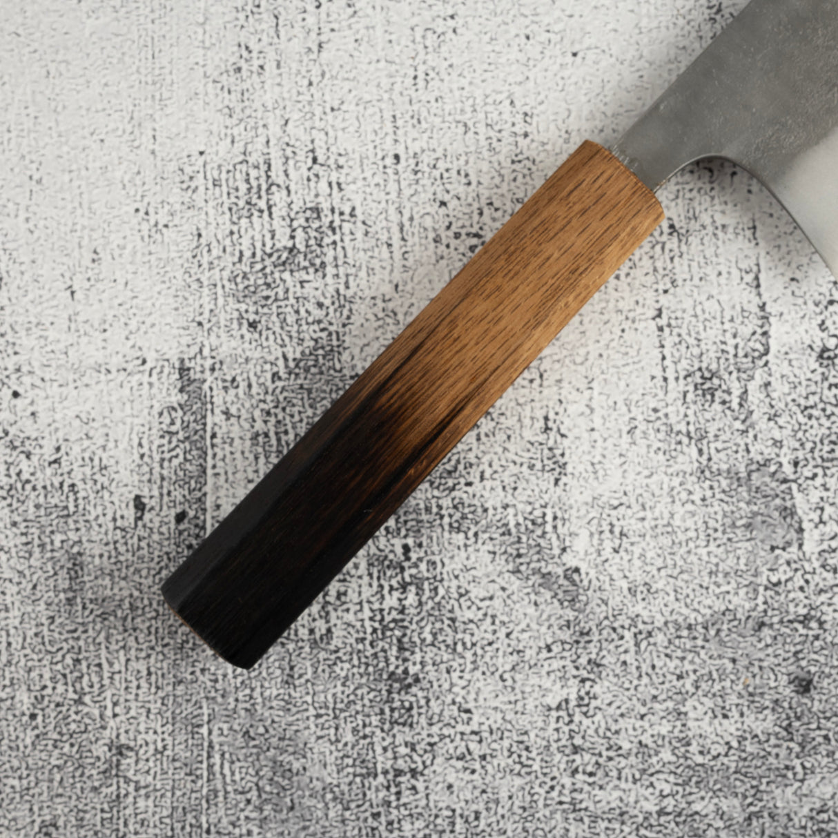 Matsubara Blue 2 Nakiri 165mm Nashiji Burnt Kashi