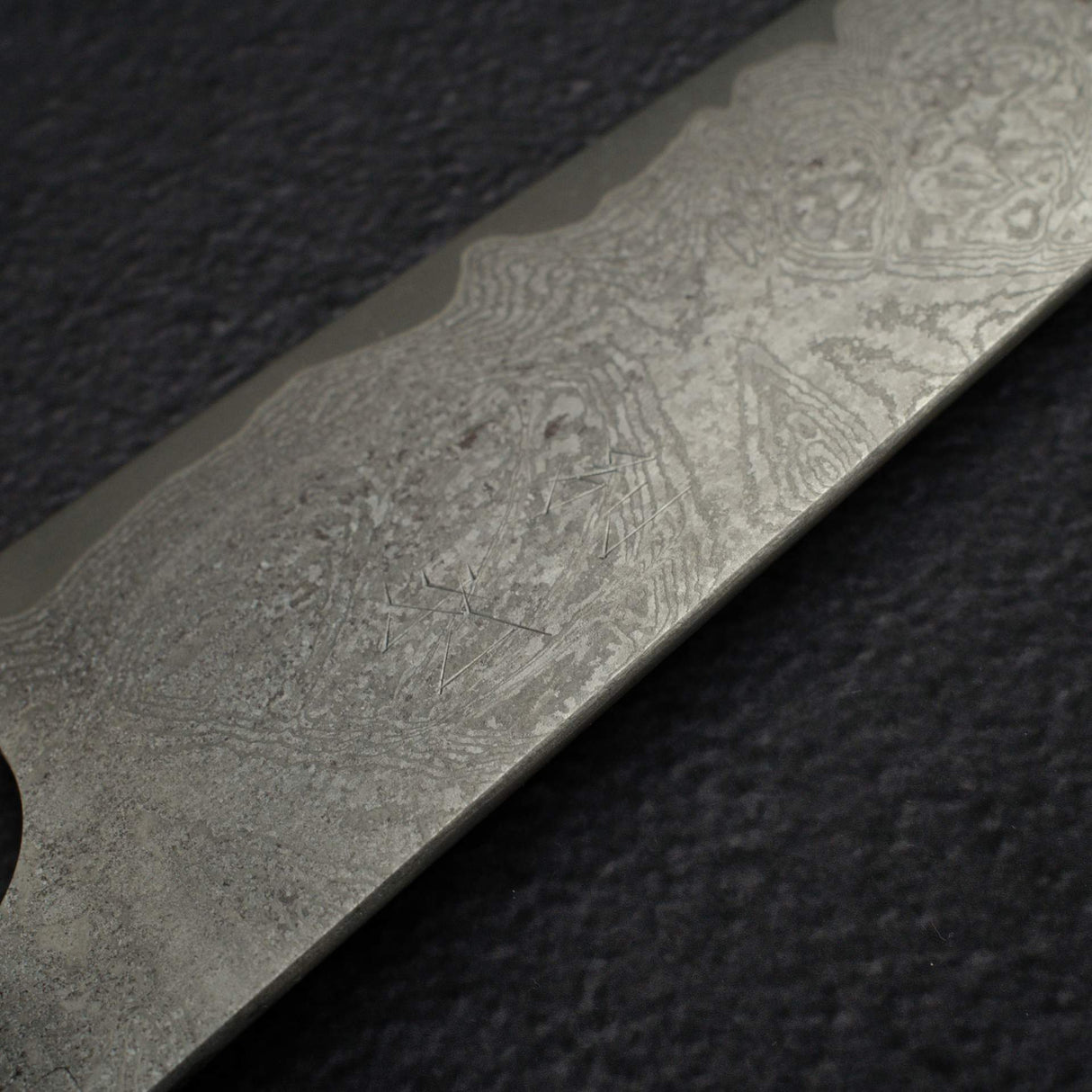 Hatsukokoro x Nigara VG XEOS Kurozome Damascus Gyuto 210mm w/ Saya