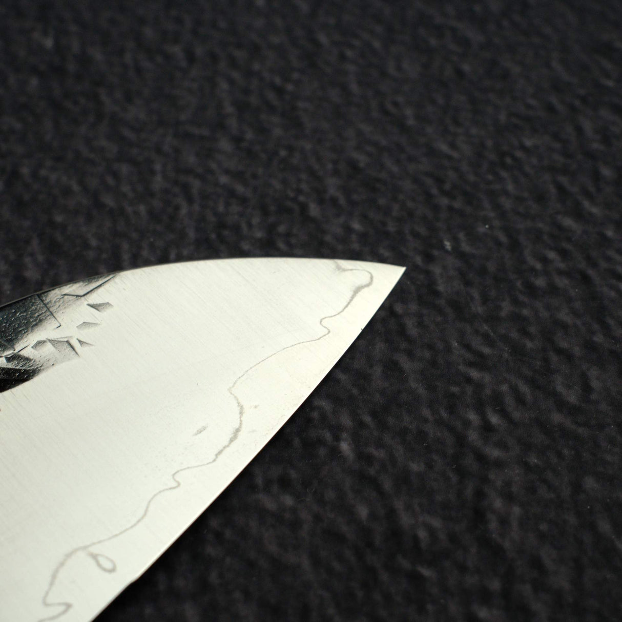 Yoshimi Kato Hyo SG2 Santoku 170mm, Carbon Fibre Handle