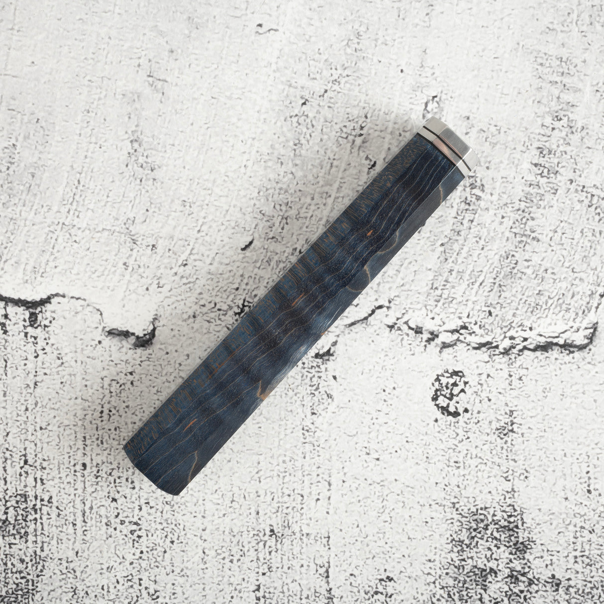 Stabilized Curly Maple Stainless Octagonal WA Handle