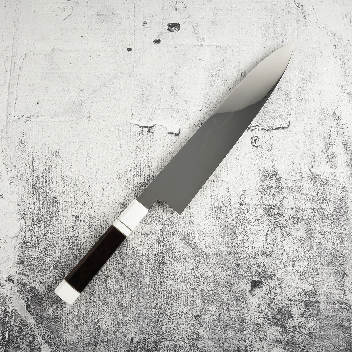 BFCM2025 Old Stock Shiraki Mt. Fuji Hamon Honyaki Gyuto 270mm / Moribashi Set