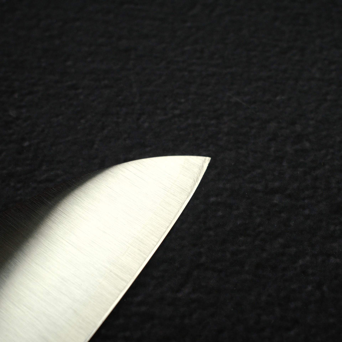 Sukenari ZDP-189 Hairline Santoku 195mm, Ebony Handle with Blonde/Marble Ferrule