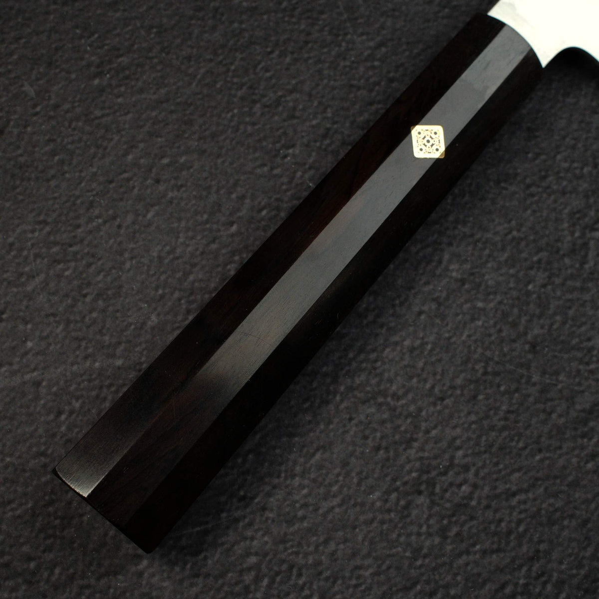 Sukenari ZDP-189 Hairline Gyuto 270mm, Slim Ebony Mosaic