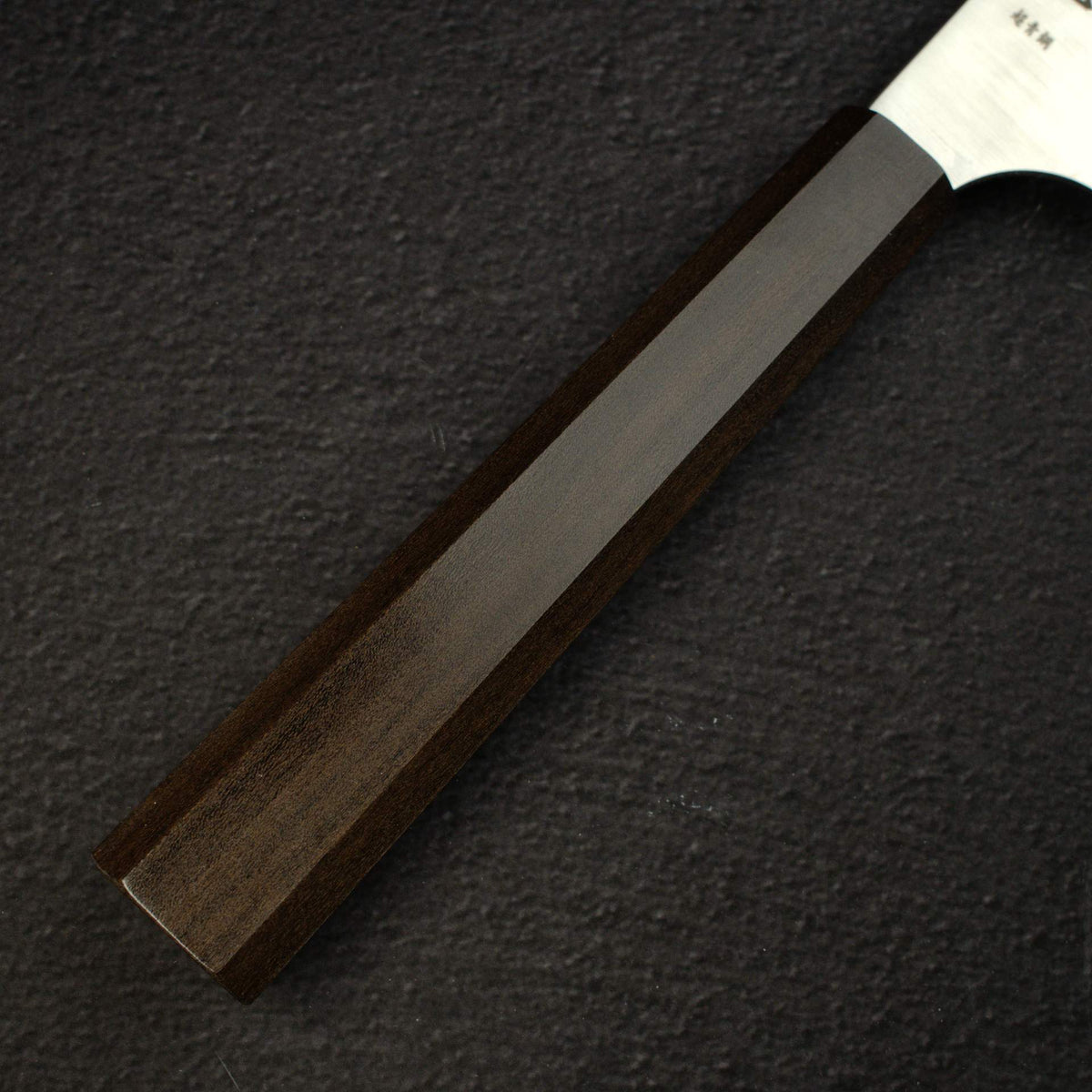 Hatsukokoro Hayabusa Aogami Super Sanmai Sujihiki 270mm Black Chacate