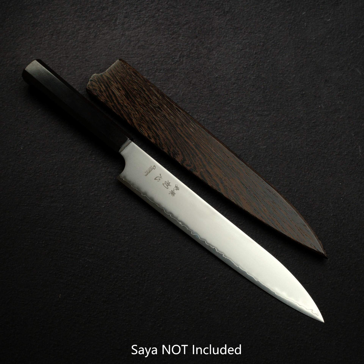 Hatsukokoro Hayabusa Chromax Sujihiki 240mm, Ebony Handle