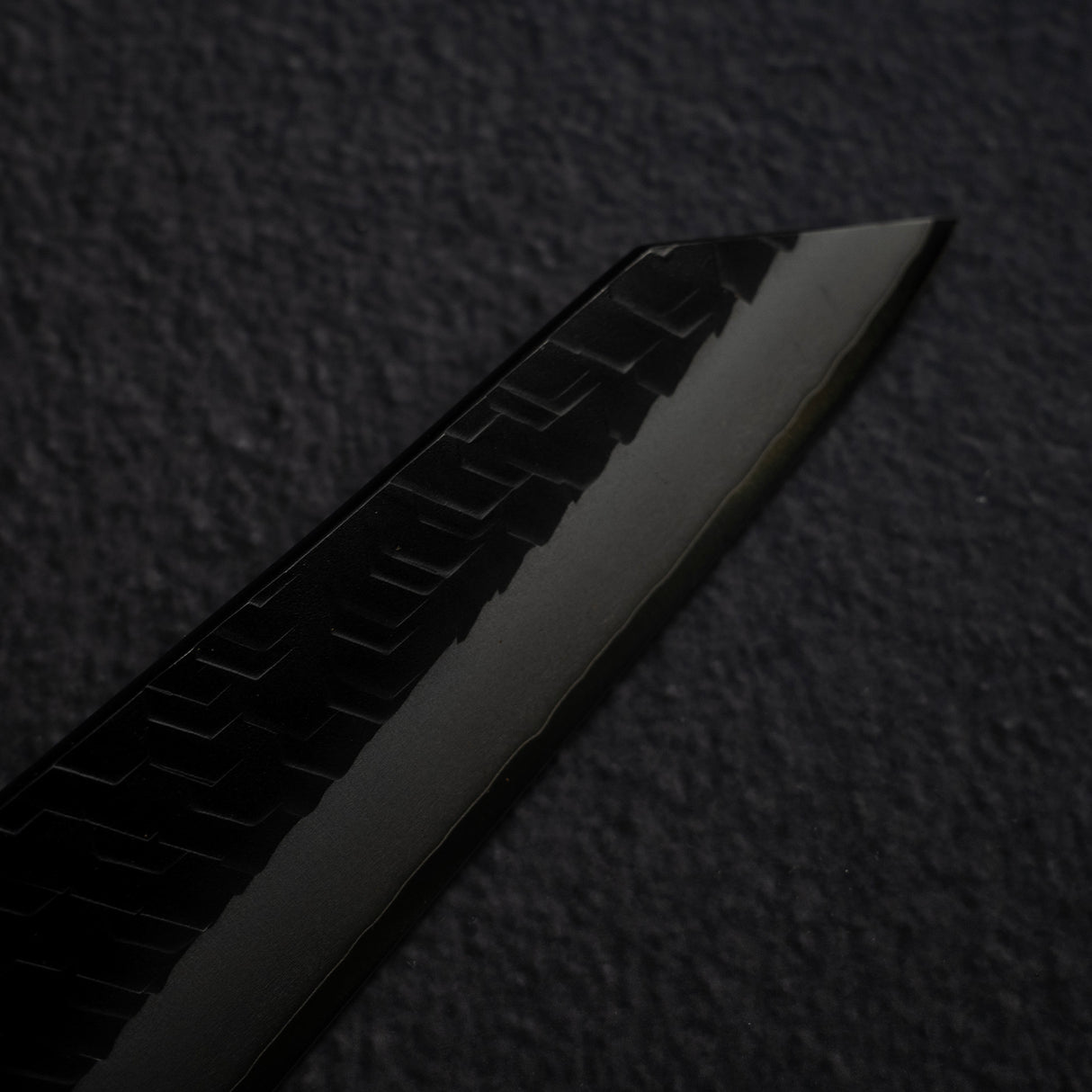 Nigara SG2 KU Double-bevel Honesuki 170mm (Boning Knife) Tsuchime Ebony