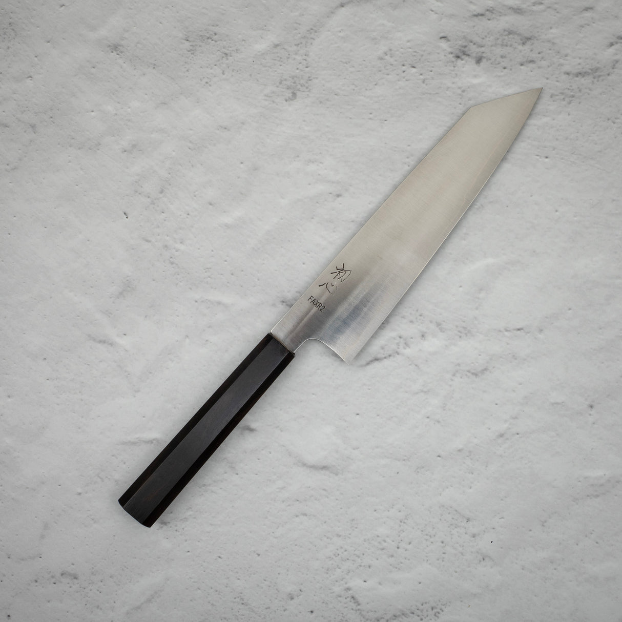 Hatsukokoro FAXR2 Migaki K 尖頭 Gyuto 210mm 烏木